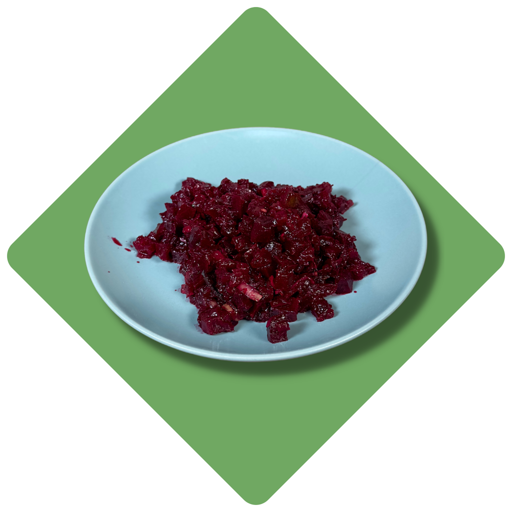 Burokėlių salotos su svogūnais (100 g)