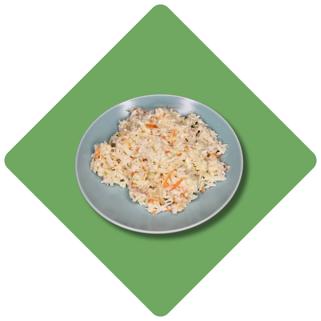 Kopūstų salotos su morkomis ir majonezu (100 g)