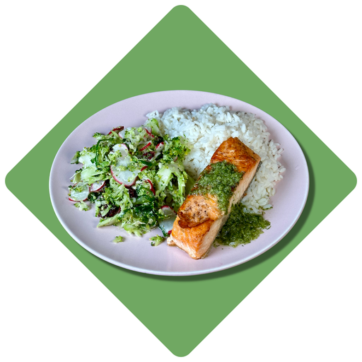 Žemoje temperatūroje kepta lašiša su Teriyaki pad. glazūroje ir sezamo sėklomis